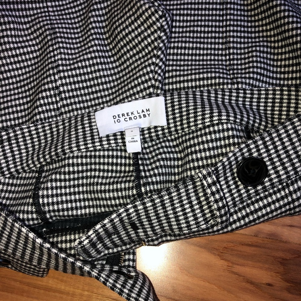 Derek Lam houndstooth Capri